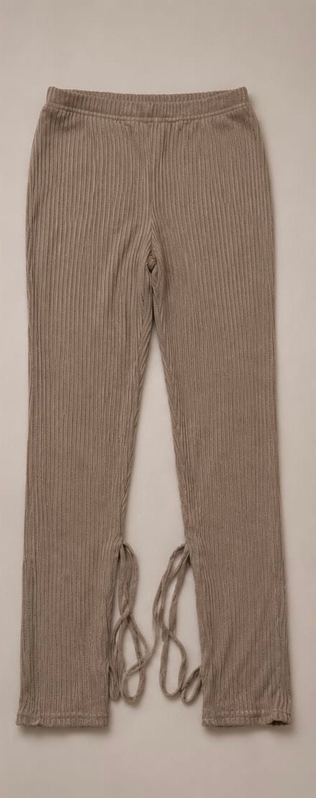 Ribbed Lounge Set – Mocha
