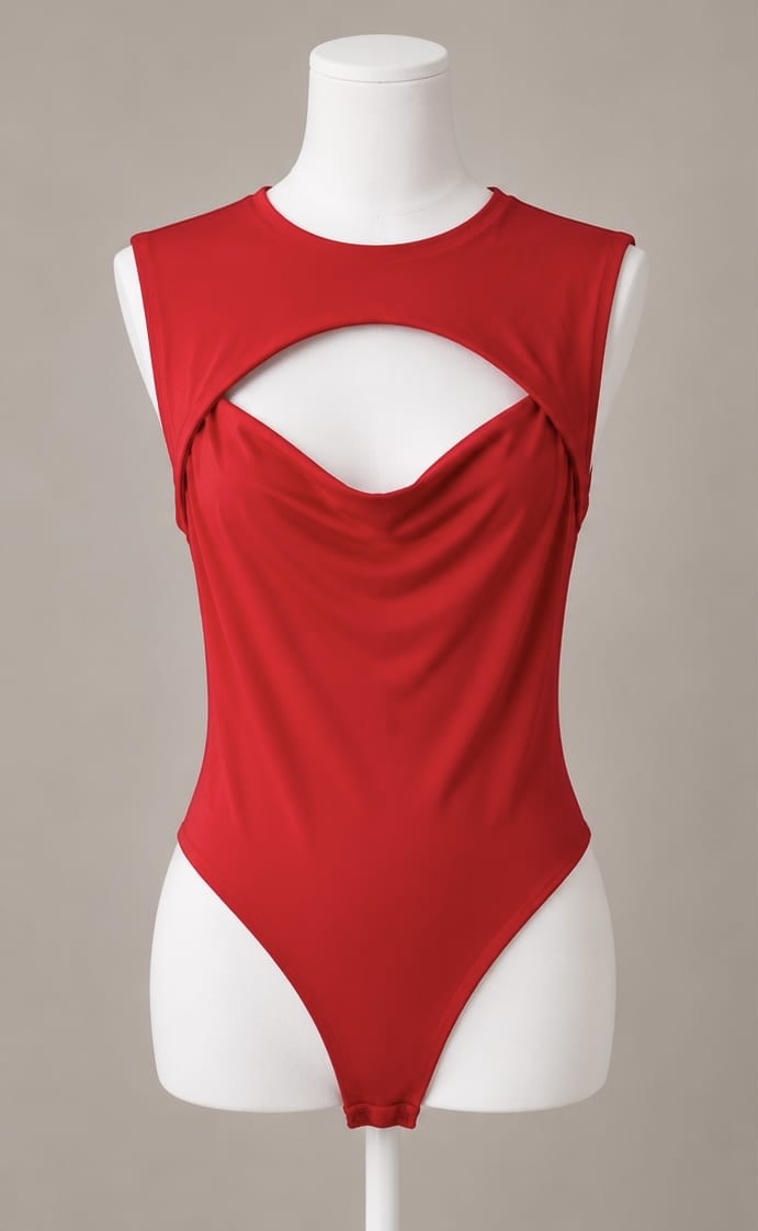Scarlet Desire Cut-Out Bodysuit