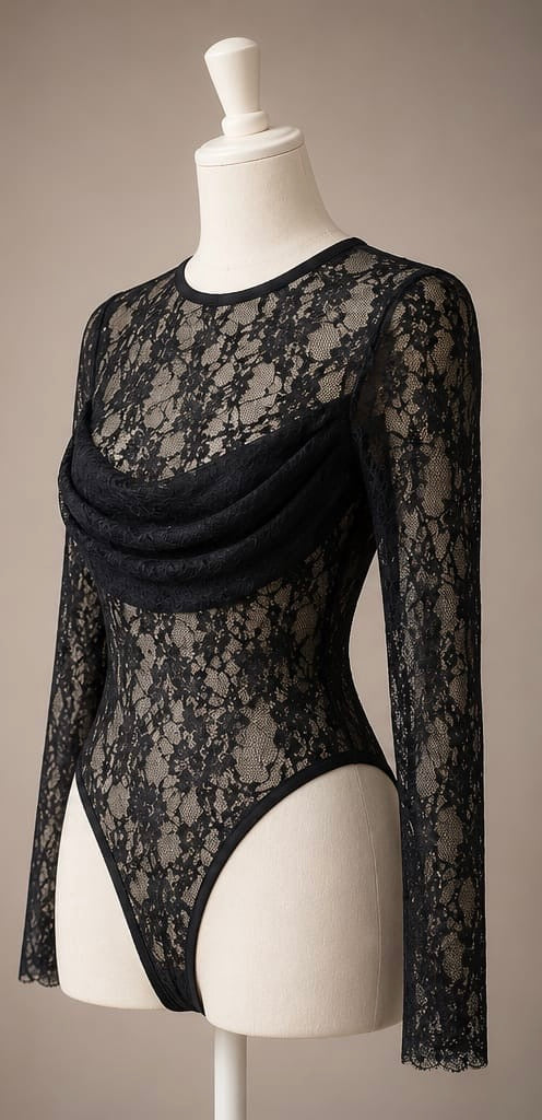 Midnight Lace Bodysuit