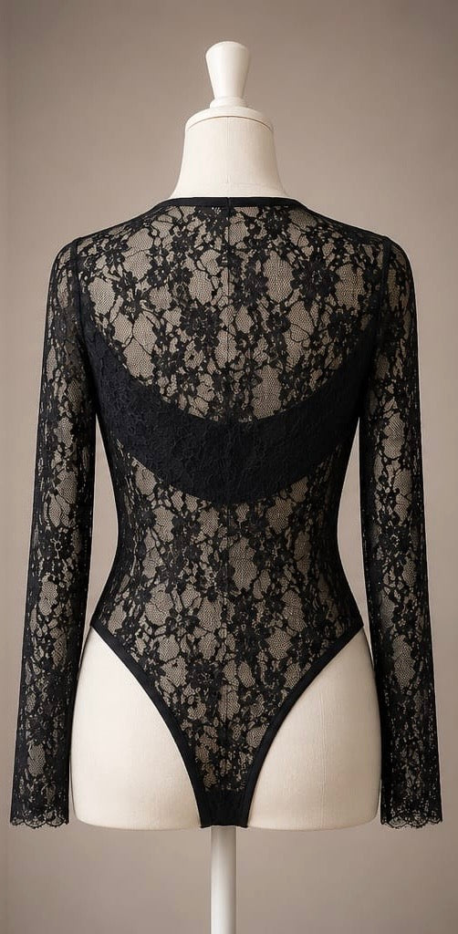 Midnight Lace Bodysuit
