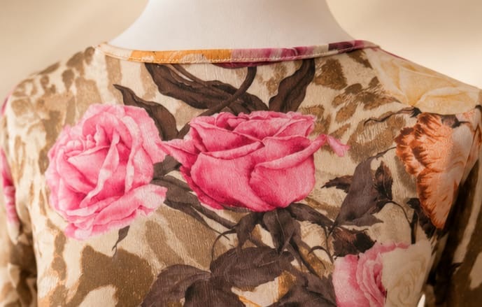 Wild Rose Mesh Top