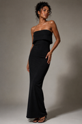 Black maxi dress