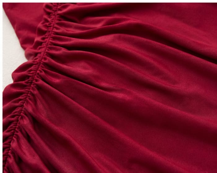 Ruby Ruched Mini Dress
